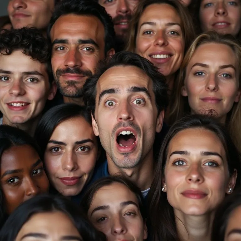 Multiple subjects photo showing why to focus on one at a time