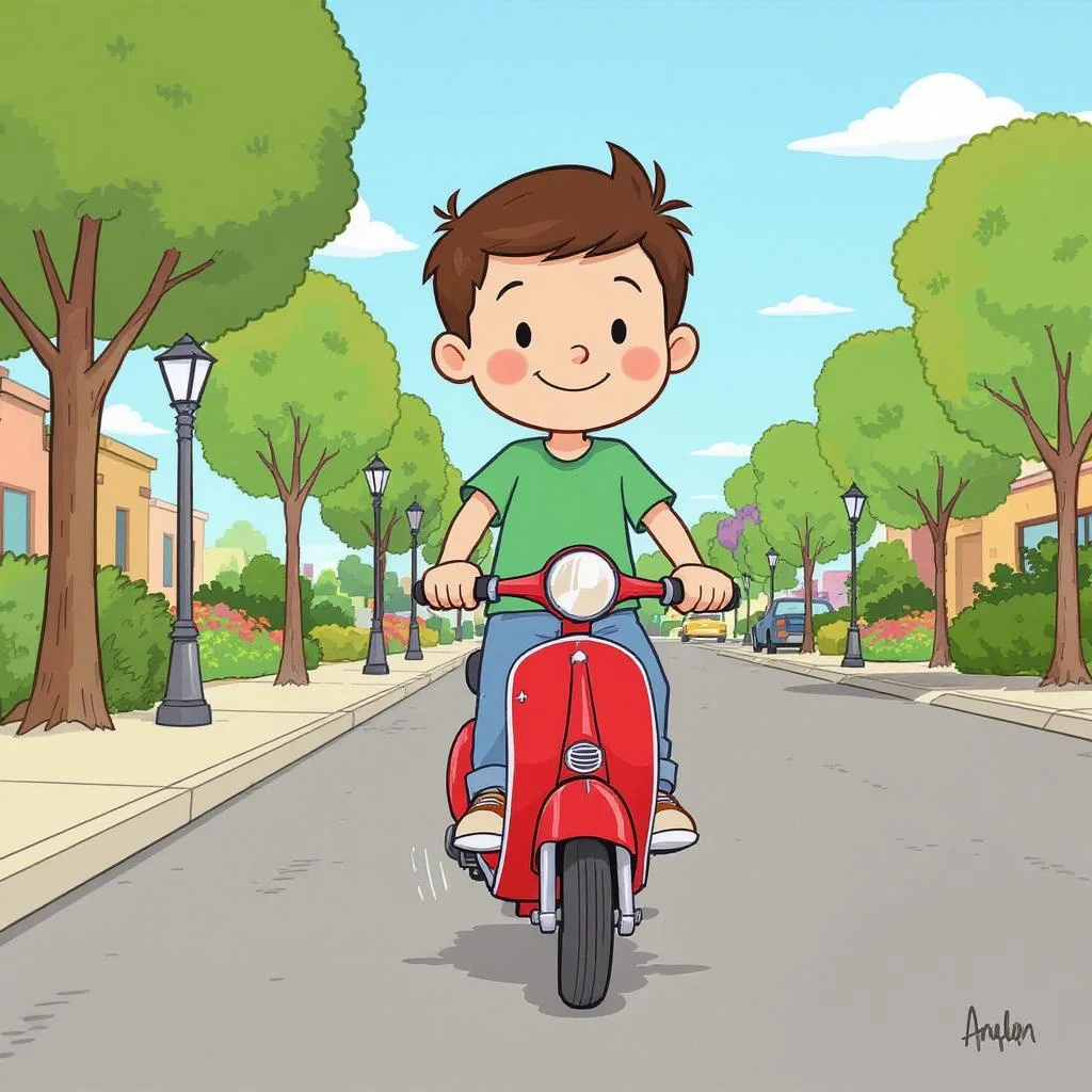 Modern Western Cartoon